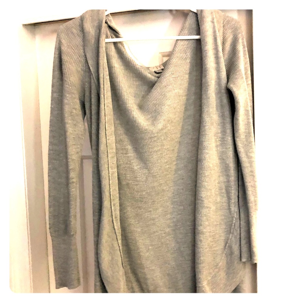 Grey cardigan